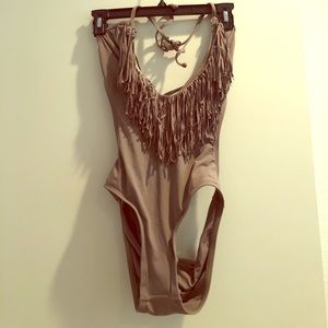 LSpace Fringe StardustDp V OnePiece swimsuits